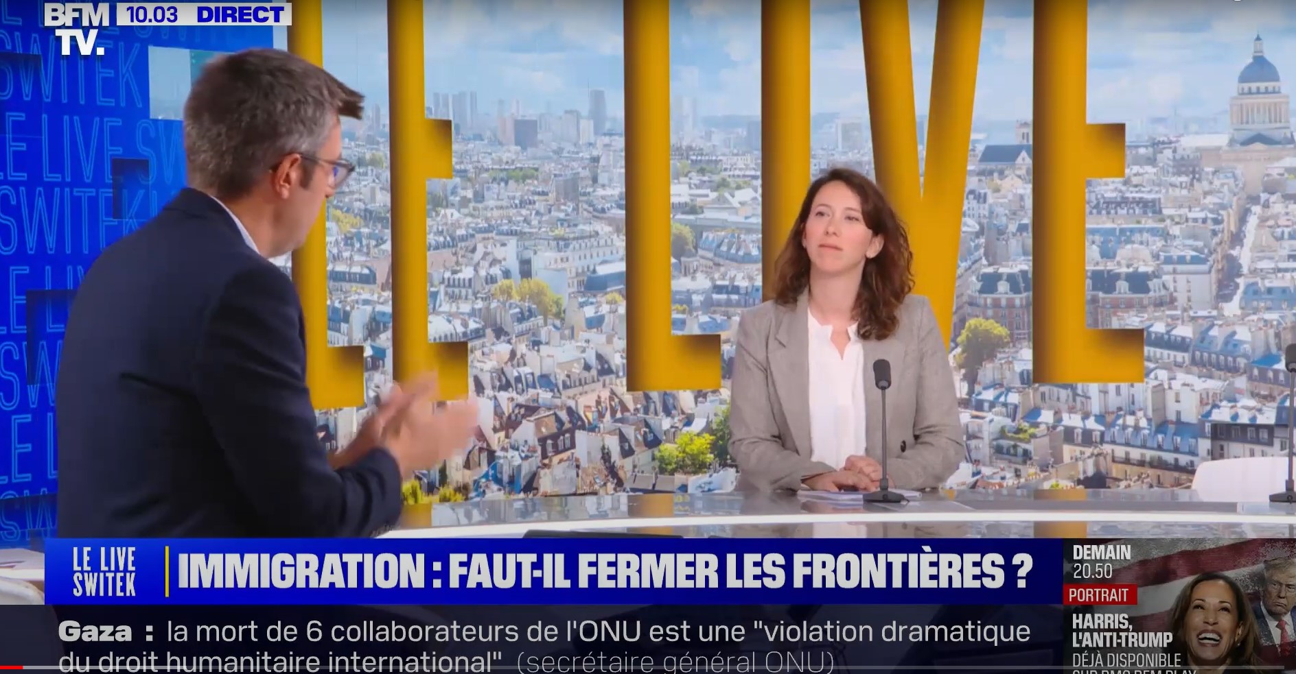 Interview de Maître Anaïs Place sur BFMTV